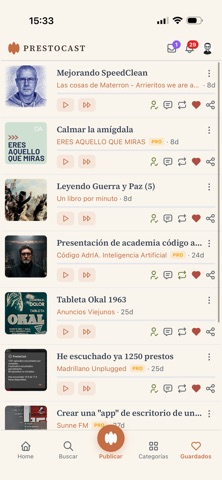 PrestoCast screenshot