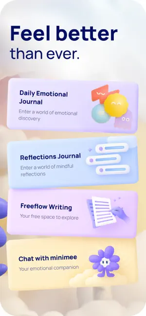 minimee - AI Journaling & Mood screenshot 1