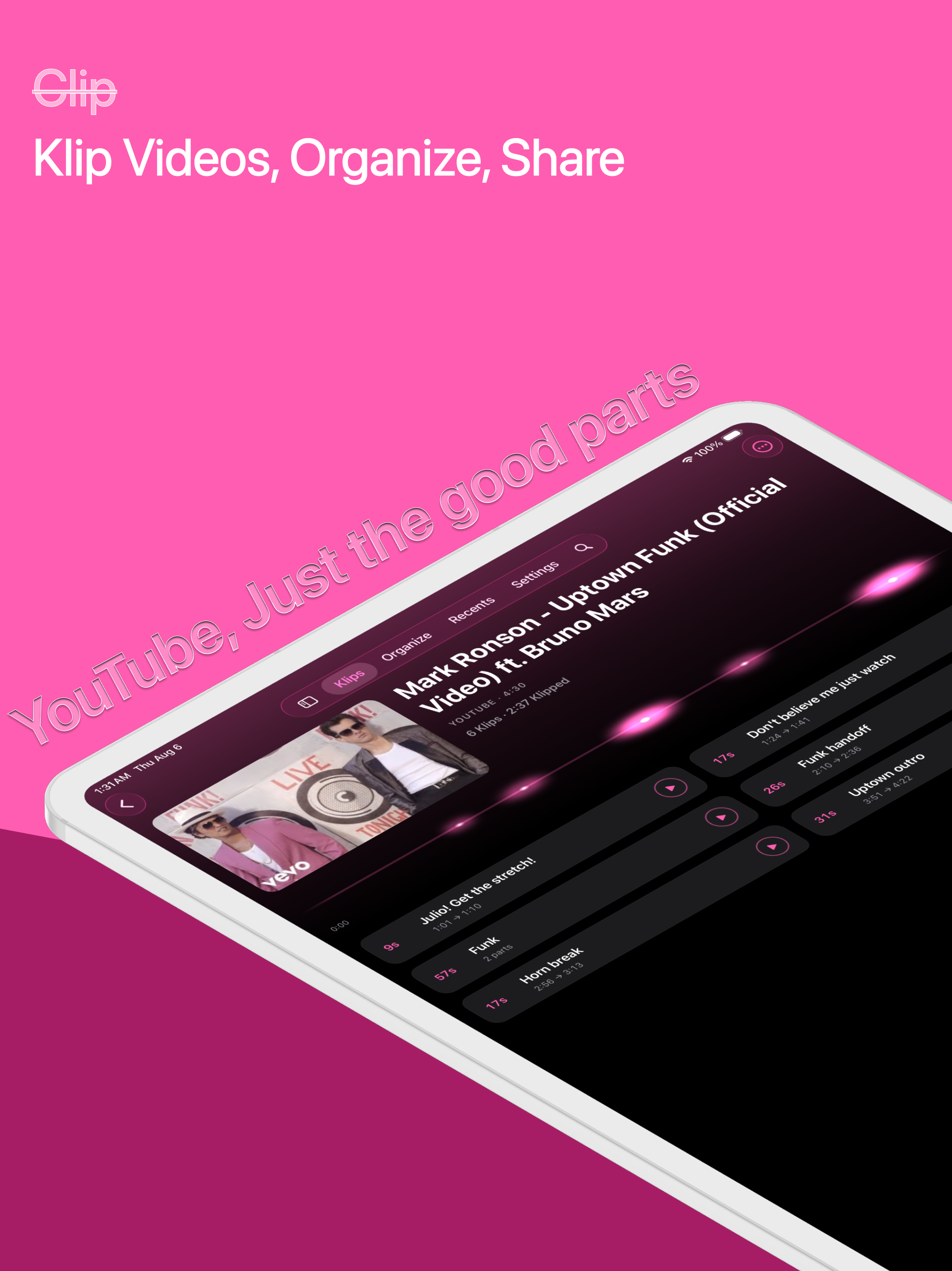 Video Clip Maker- Klips screenshot 8