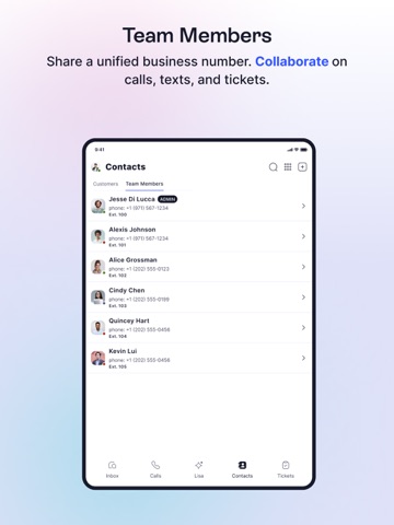 LinkedPhone—Pro Business Line iPad screenshot