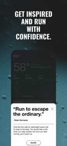 Running Weather: What to Wear screenshot