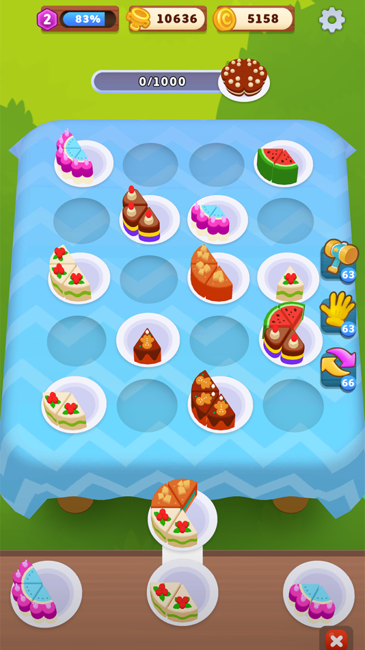 #2. Cake Match: Sort 3D (iOS) Podle: R.G.B. FreezeNova