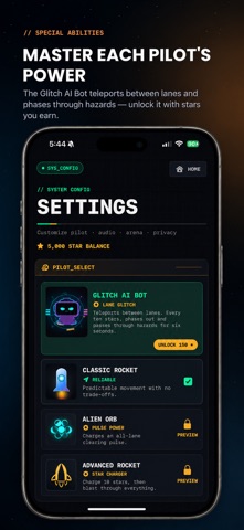 OrbRush: Space Runner Game iPhone screenshot