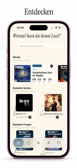 Screenshot von Tonspur - Hörspiele Bewerten auf dem iPhone 1