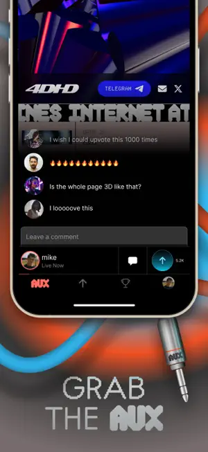 AUX: Internet Mainstage screenshot 3