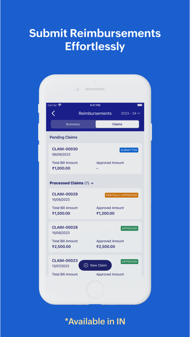 Zoho Payroll - Employee Portal iPhone screenshot 10 - Finance app