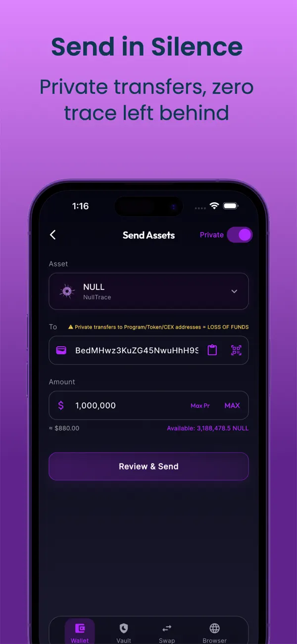 #6. NullTrace (iOS) 作者: NullTrace LLC