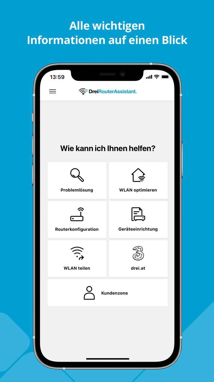 Drei Router Assistant