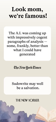 Sudowrite - AI Novel Writing screenshot