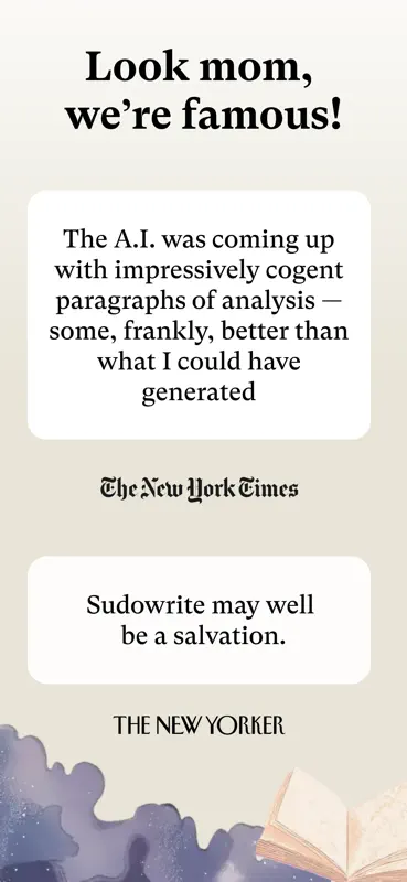 Sudowrite - AI Novel Writing screenshot 8 of 8