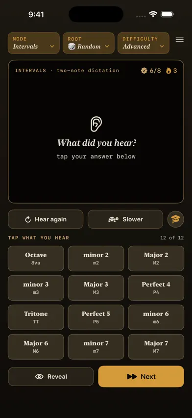 BassEducation Ear Trainer screenshot 1
