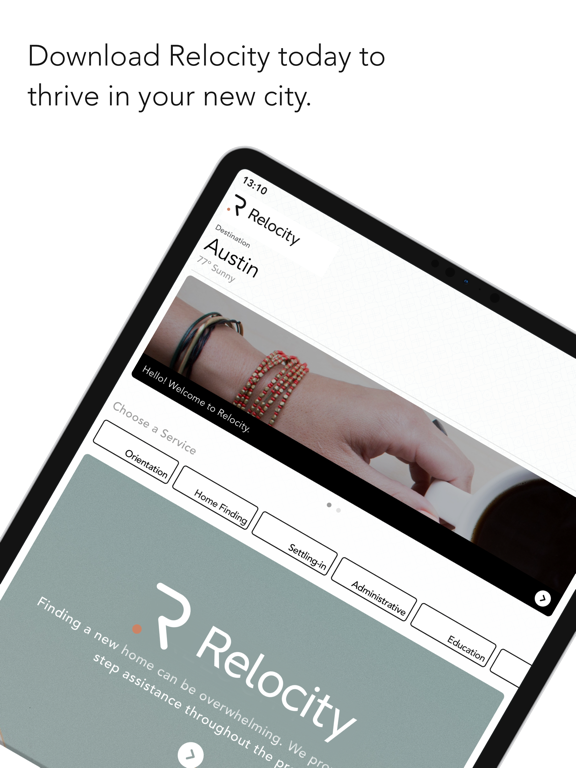 Relocity iPad screenshot 8 - Business app