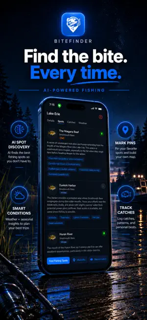 Bitefinder Fishing screenshot 1