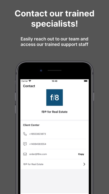 f8® for Real Estate