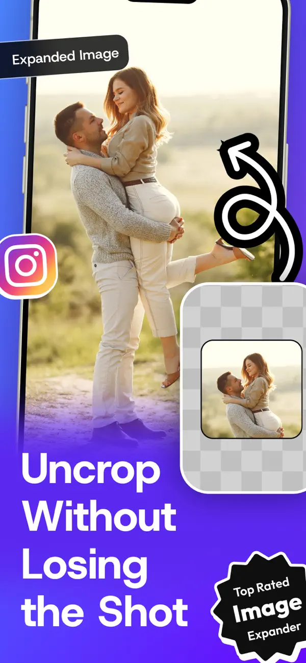 Screenshot #2 pour AI Expand Photo - ExtenderX