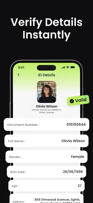 ID Scanner - Card Q screenshot 2