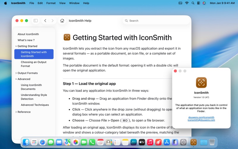 IconSmith screenshot