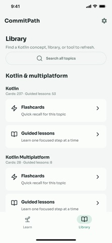CommitPath: Learn Kotlin screenshot 1