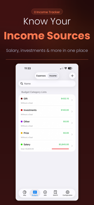 eBudget: Expense Money Tracker Screenshot 5 of 9