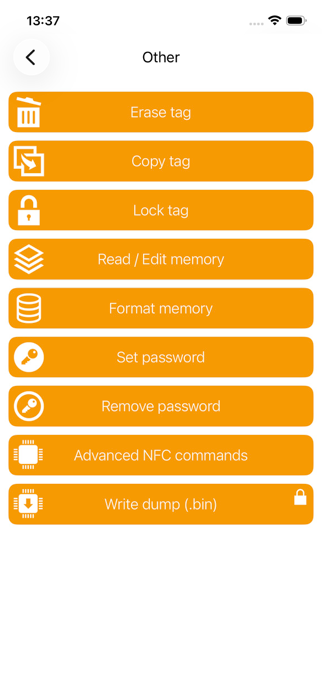 NFC Tools Screenshot 7 of 9