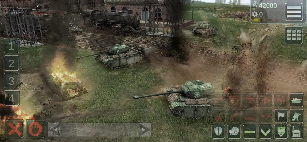 Screenshot #1 pour US Conflict — Tank Battle Lite