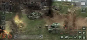 US Conflict — Tank Battle Lite screenshot 1