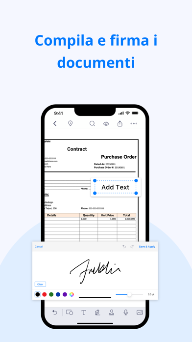 PDF Reader - Editor & Lettore screenshot 7
