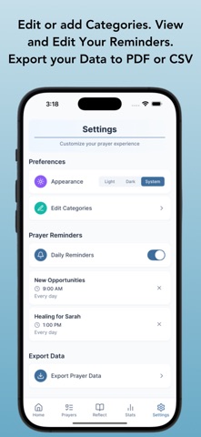 Project 4:6 - Prayer Tracker screenshot