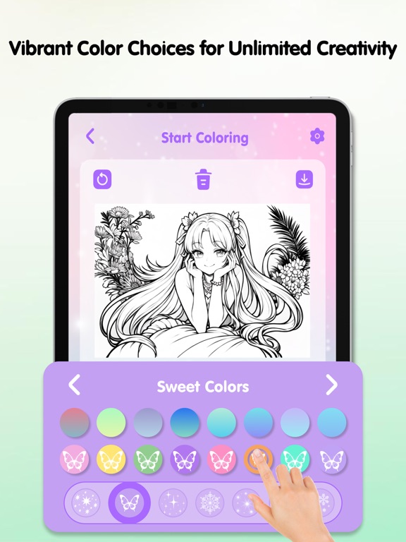 Princess Coloring Art Bookのおすすめ画像4