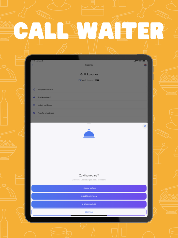 DaBar - Digital Menu
