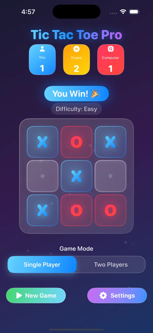 #3. Tic Tac Toe • Pro (iOS) 由: T & A Artisan LLC