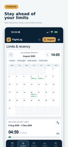 FlightLog – Pilot Logbook Screenshot 6 of 6