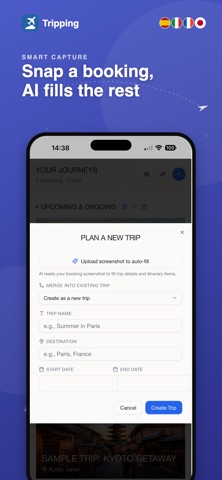 Tripping: Travel Planner screenshot