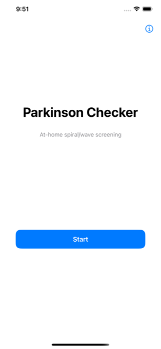 Parkinson Detector Screenshot 1 of 4