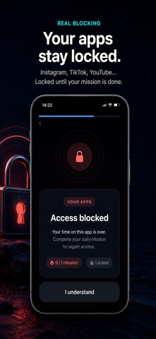 ScrollUps - Fitness Blocker Screenshot 3 of 5