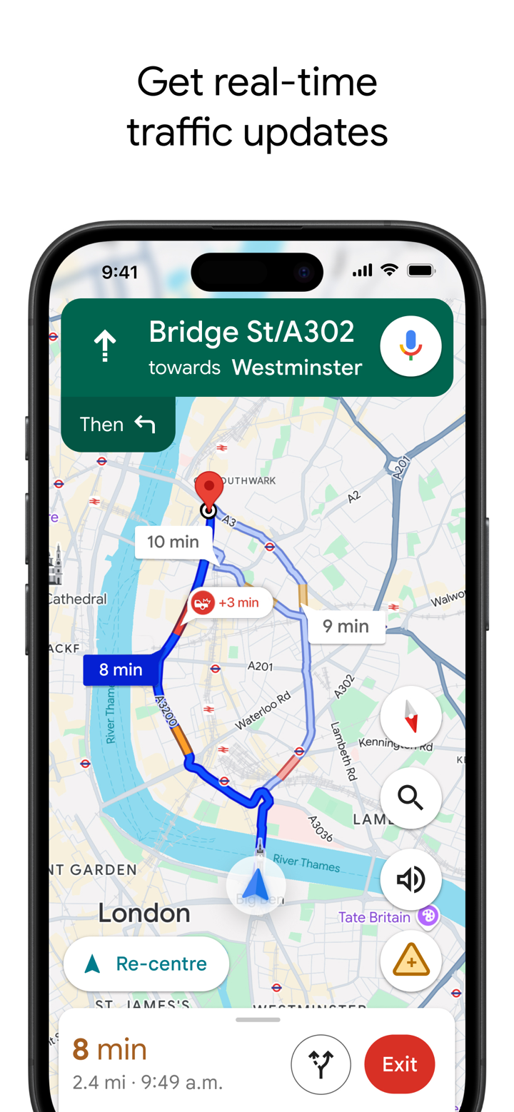 Google Maps screenshot 1