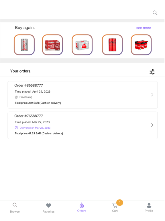 Binder-sa iPad screenshot 7 - Shopping app