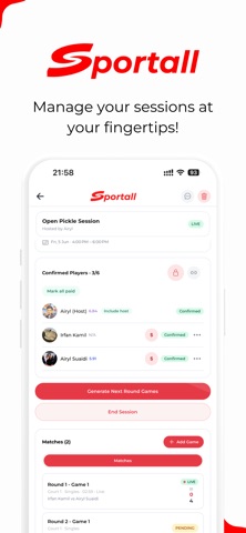 Sportall MY screenshot