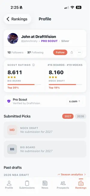 DraftVision screenshot 1