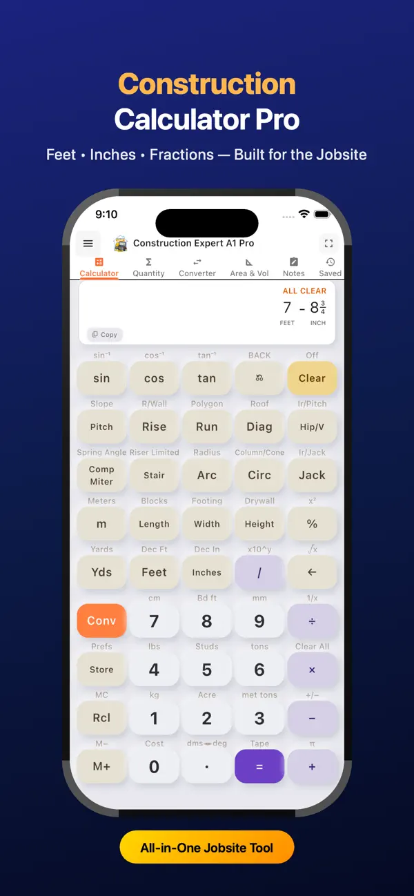 Screenshot #1 pour Construction Expert A1 PRO