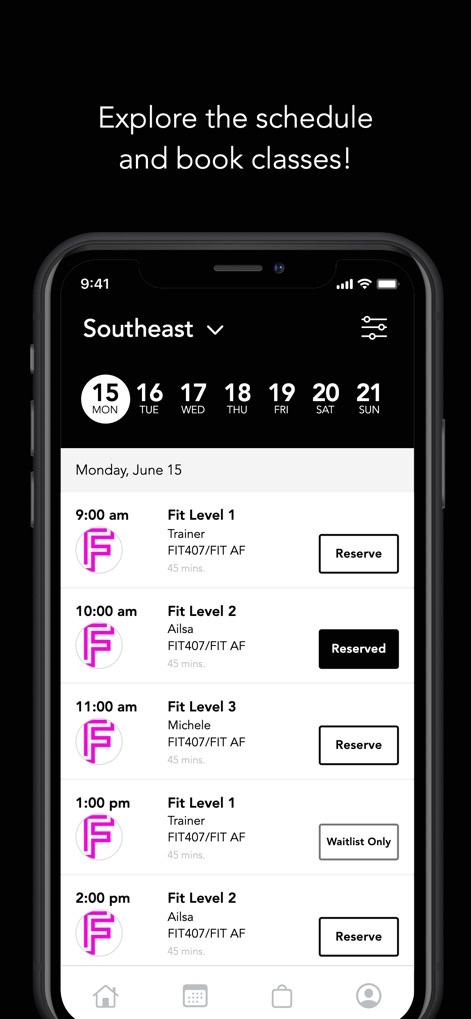 FIT407/FIT AF - Health & Fitness App | MWM