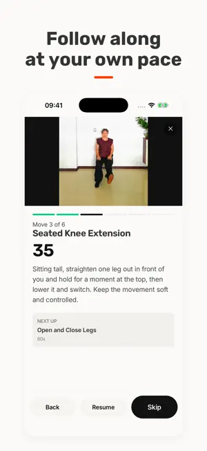 Second Wind: Knee Exercises screenshot 1