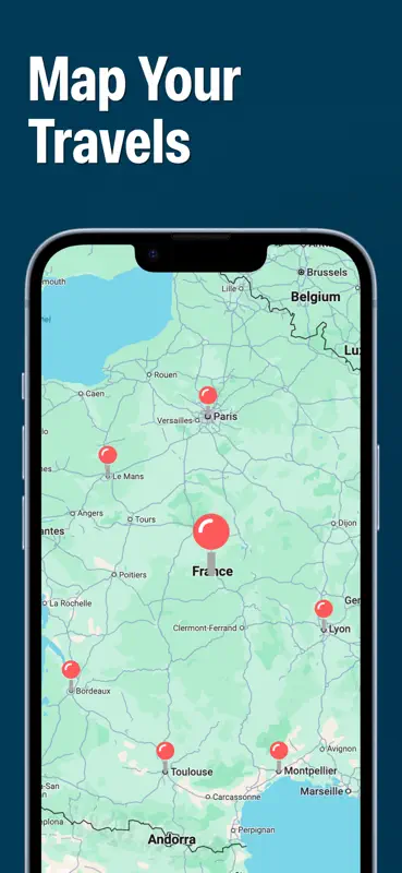 Pin Traveler: Travel Tracker screenshot 1 of 9