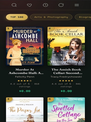 eBooks for Kindle iPad screenshot 2