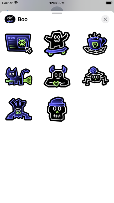 Screenshot #2 pour Boo - Spooky Stickers