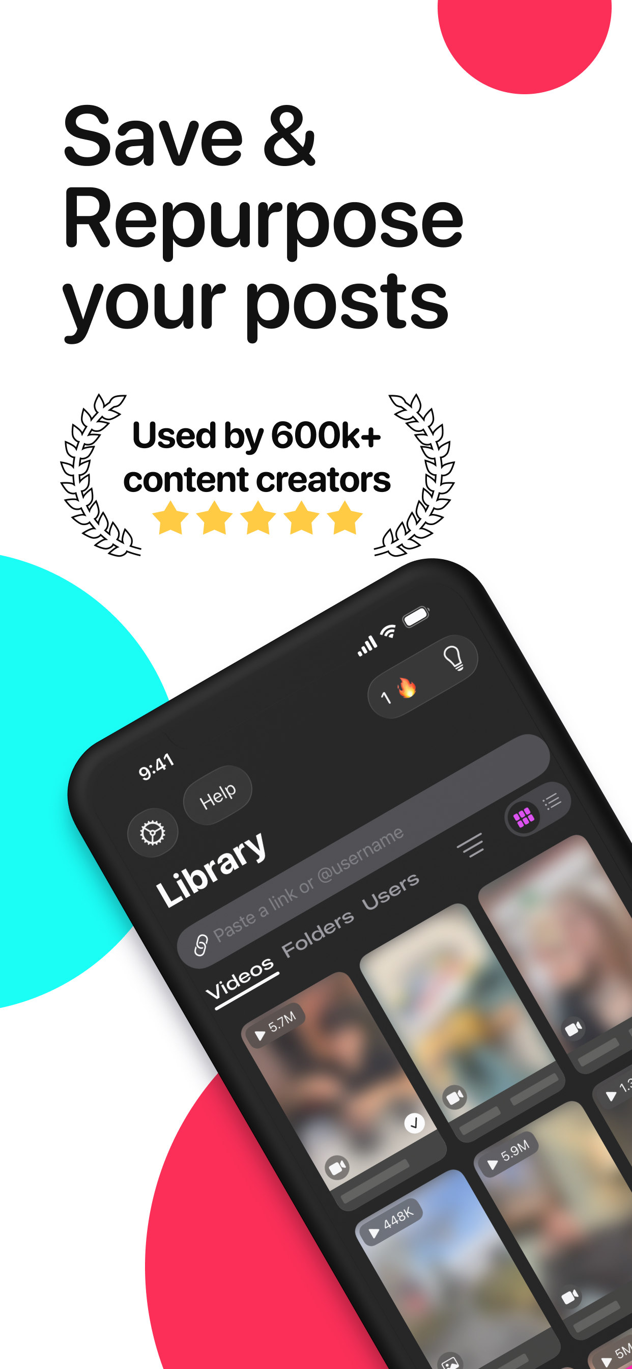 SnapTk Save Video from Links