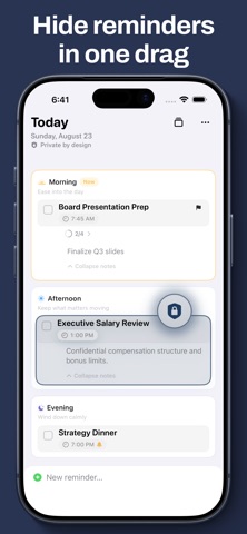 Henkq: Encrypted Reminders Screenshot 1 of 7