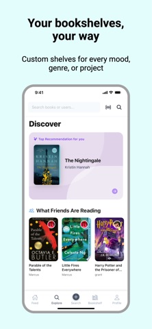 Samepage: Social book reviews screenshot