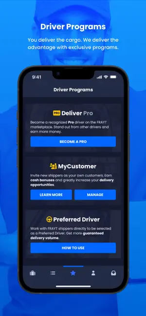FRAYT Driver (old) screenshot 3