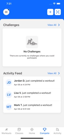 Coast Fitness. iPhone screenshot